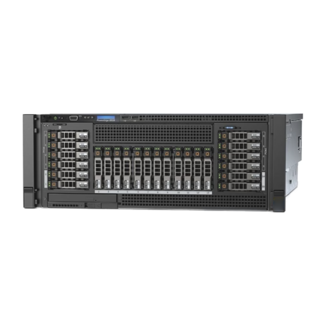 Refurbished Dells PowerEdge R920 4U Rack Server Int El Xeon E7-4870 64GB DDR3 ECC Memory Highly Scalable Memory for Enterprise