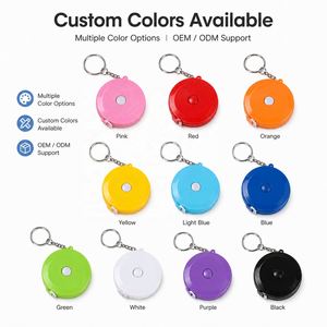 Herramientas de Medición Personalizadas, Mini Cinta Métrica Retráctil de 1 m, 1.5 m, 2 m, Redonda, con Logotipo Personalizado - Product Image 3