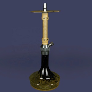 Bol à Shisha en argile d'approvisionnement d'usine ensemble de narguilé en verre en aluminium boîte-cadeau de narguilé de haute qualité - Product Image 3