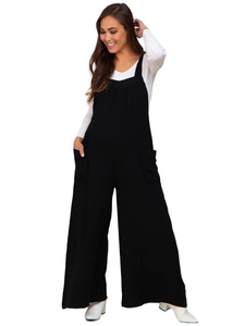 Abbigliamento Casual <span class=keywords><strong>premaman</strong></span> spalline larghe senza maniche con tute per donne incinte per abiti comodi - Product Image 4