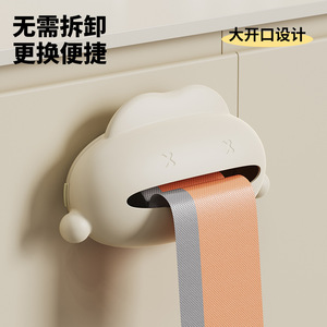 Garbage Bag <b>Storage</b> Box Wall Mounted Waterproof Lemon Yellow For <b>Kitchen</b> Bathroom Living Room Toilet - Product Image 3