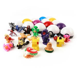 Figurines miniatures en gros de 4,7 cm, capsules Poké Ball <span class=keywords><strong>avec</strong></span> figurines d'anime pour machine à œufs roulants - Product Image 3