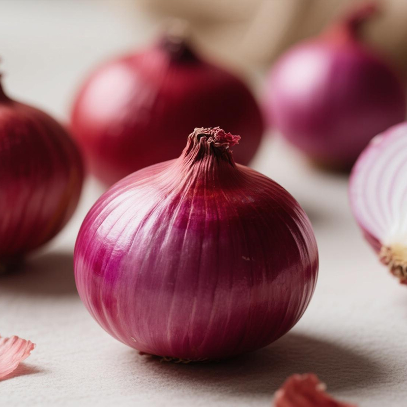 Red Yellow Onion Fresh Fresh Vegetables