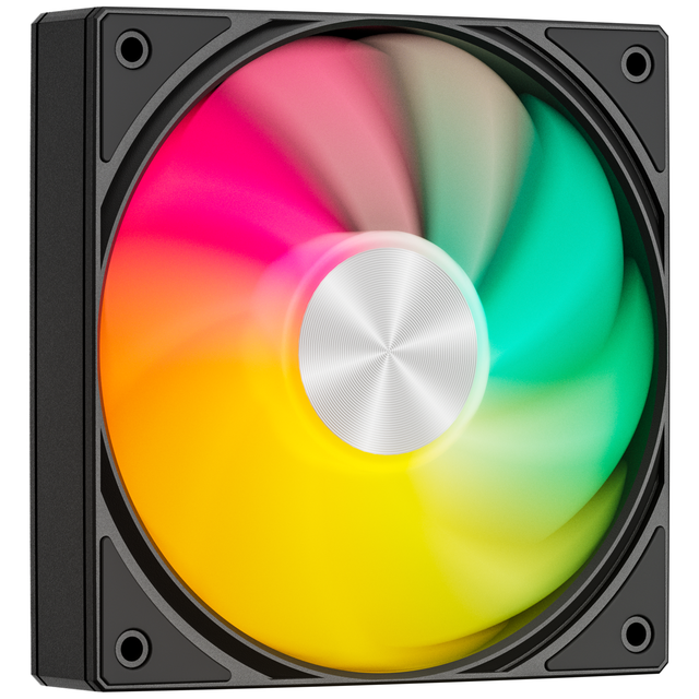 uphere 120mm PWM ARGB Case Fan High Air Flow Quiet PC Cooling Fan for Desktop Computer Factory Direct Sales