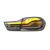 Feux arrière LED SJC pour BMW Série 4 F32 F82 F36 M4 425i 430i, ensemble modifié LCI, feux arrière transparents, plug and play