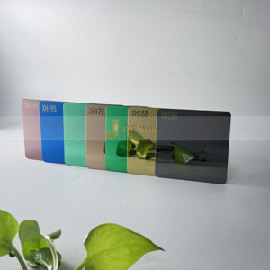 M64 High Quality 201 304 <b>Mirror</b> Etching Stainless Steel <b>Sheet</b> with Color for Elevator Door Cabin Decoration - Product Image 2