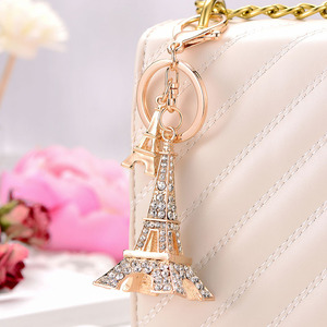 Portachiavi Decorativo con Strass <span class=keywords><strong>a</strong></span> Forma di Torre <span class=keywords><strong>Eiffel</strong></span> di <span class=keywords><strong>Parigi</strong></span>, Regalo Promozionale, Souvenir - Product Image 2