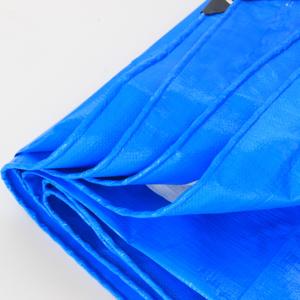 Bâche en PE noire et argentée, imperméable, robuste, anti-déchirure, avec œillets en aluminium pour paillis paysager - Vente en gros - Product Image 3