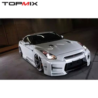 Nouveau 2007-2025 pour GTR R35 KR-style pare-chocs avant lèvre jupes latérales garde-boue passages de roue arrière pare-chocs arrière diffuseur Kit de carrosserie
