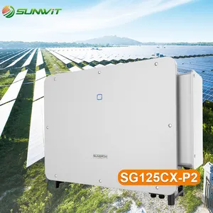 그리드 인버터 태양 에너지 컨트롤러에 sundrow 하이 퀄리티 인버터 SG125CX-P2 125kw