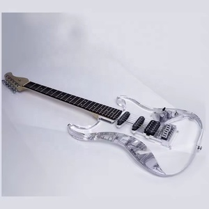 <span class=keywords><strong>Guitarra</strong></span> Eléctrica Popular de 39 Pulgadas, Edición Limitada, sin Cabeza, para Principiantes e Intermedios, Instrumentos Musicales de Cuerda - Product Image 1