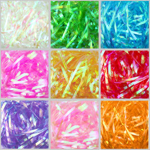 Hilo iridiscente de color de 3mm e hilo de PP transparente por kilogramo-Relleno de embalaje decorativo - Product Image 6