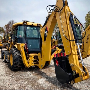 Chargeuse-pelleteuse CAT420F d'occasion à 90 % neuve, économique, chargeuse-pelleteuse sur roues CAT d'occasion, excavatrice CAT 420F 420F2 de seconde main en promotion - Product Image 4
