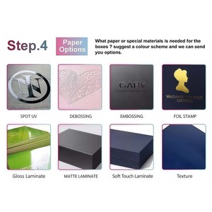 Boîte d'emballage personnalisée recyclable, boîte à céréales vernie pour les compléments nutritionnels <span class=keywords><strong>de</strong></span> fitness, <span class=keywords><strong>granola</strong></span> et ensemble <span class=keywords><strong>de</strong></span> flocons d'avoine sains - Product Image 4