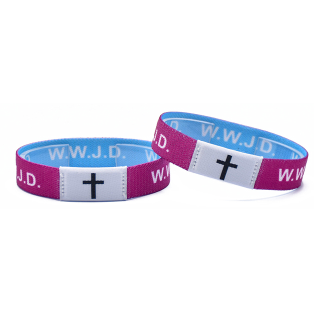 URL Programmable NTAG213 Custom NFC Wristband Elastic Stretch NFC Bracelet