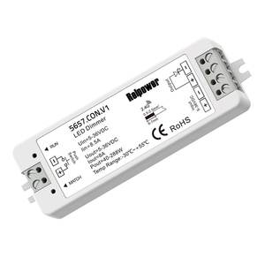 Variateur de lumière LED Relpower 8A 288W avec télécommande sans fil 2,4 GHz, 1 canal, entrée CC 5V-36V - Product Image 1