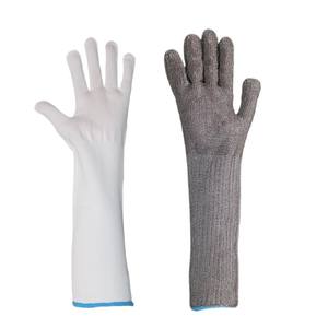 Gants anti-coupure en acier inoxydable niveau 5, non enduits, résistants aux perforations, pour l'abattage et l'industrie de la construction - Product Image 1