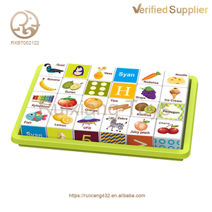 Fourniture d'usine puzzle cognitif cube d'apprentissage jouet bloc de construction Puzzle bloc de construction jouet cadeau pour les enfants - Product Image 2