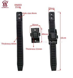 Ingrosso fibbia in plastica regolabile colore nero chiusura rapida chiusura di plastica <span class=keywords><strong>borsa</strong></span> zaino accessori - Product Image 2