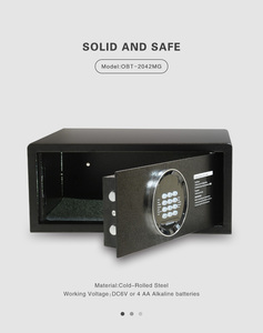 OBT-2042MG Electronic Personal Home Safe Steel <b>Locking</b> Bolts Biometric Safety With Password - Product Image 6