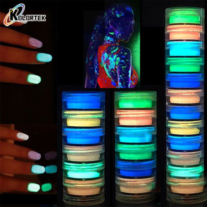 Polvo fluorescente que brilla en la oscuridad, pigmento luminoso para <span class=keywords><strong>uñas</strong></span> - Product Image 3