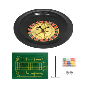 Ensemble de <span class=keywords><strong>jeu</strong></span> de casino Roue de <span class=keywords><strong>roulette</strong></span> de 10 pouces <span class=keywords><strong>Tapis</strong></span> de table de <span class=keywords><strong>jeu</strong></span> Texas Hold'em Balles de <span class=keywords><strong>roulette</strong></span> de 60 jetons Râteau Produit de machine à mélanger - Product Image 6
