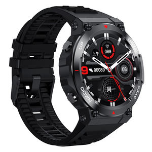 AK45 montre intelligente hommes Sports de plein air BT appel 400mAh grande batterie 1.32 pouces écran IP68 étanche Fitness Tracker Smartwatch - Product Image 4