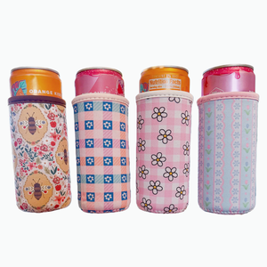 Porte-gobelet isotherme réutilisable personnalisé pour canette de soda froide, manchon en néoprène pour café chaud ou glacé, Koozy - Product Image 3