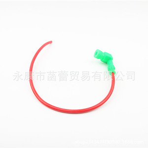 สายไฟจุดระเบิดแรงดันสูงสำหรับรถจักรยานยนต์ แกนทองแดงเคลือบดีบุกใส สายไฟหม้อแปลงแรงดันสูงสำหรับดัดแปลงรถจักรยานยนต์ - Product Image 1