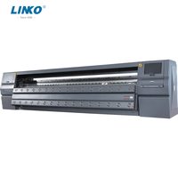 LINKO imprimante grand format 5m de largeur d'impression et huit têtes d'impression 512i VA-5008 d'imprimante à solvant pour panneau publicitaire Billboard...