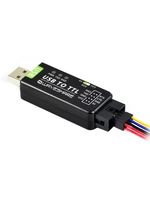 Waveshare modul komunikasi seri USB kelas Industri FT232, konverter USB ke TTL, TTL ke USB UART