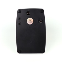 Téléphone filaire Shengtong 8020 blanc en plastique ABS, style vintage, avec clavier rotatif, fonction de recomposition et haut-parleur mains libres, design antique et rétro