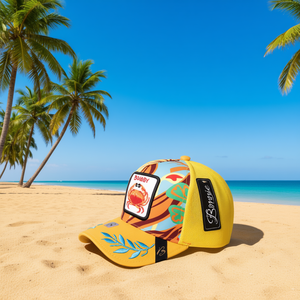 Casquette de camionneur Bonnie en tissu maillé, 6 panneaux, unisexe, décontractée, printemps-été, 58-63 cm - Product Image 2