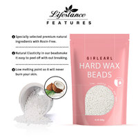 Perles de cire dure naturelles hypoallergéniques sans colophane pour peaux sensibles, pour épilation au bikini/zones intimes, en stock
