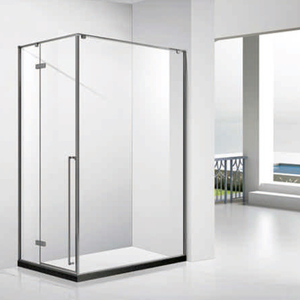 Cabine de douche d'angle carrée Cabines de douche à rouleaux à ressort Foshan Salles de douche de bonne qualité - Product Image 3