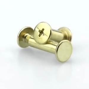 Fabricado en China, Nuevo, de Alta Calidad, Remaches de Acero Inoxidable con Cabeza de Latón, Recubiertos de Zinc, Métricos, M3-M5 - Product Image 1