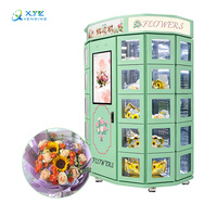 Máquina Expendedora Inteligente XYZ con Pantalla Táctil Personalizada al por Mayor, Máquina Expendedora de Flores Frescas con Sistema de Refrigeración