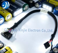 Adaptor Kabel Konektor 5-Pin ke 4-Pin Kustom dengan Selubung Anyaman untuk Kontrol Industri & Perangkat Elektronik