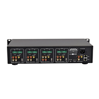 HiFi Ağ 4 Bölgeli 16 Kanallı 800W Güçlü Ses Duvar Amplifikatörü, Kablosuz Mikrofon, Profesyonel, BT, Airplay, APP ve PC Kontrolü ile