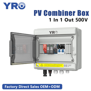 <span class=keywords><strong>YRO</strong></span> 1 en 1 salida 600V PV combinador Caja impermeable IP65 cadena personalizable combinación caja de bloqueo de llave segura Kahong Pangkombinasyon - Product Image 3