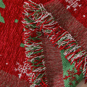 <span class=keywords><strong>Housse</strong></span> de <span class=keywords><strong>canapé</strong></span> en chenille de Noël, quatre saisons, universelle, antidérapante, adaptée aux fêtes, décoration de salon, cadeaux de Noël - Product Image 5