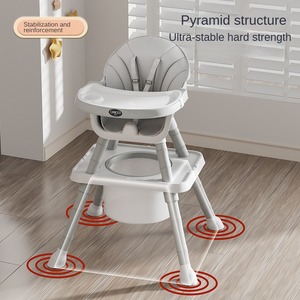 <span class=keywords><strong>Chaise</strong></span> haute 7 en 1, modèle tendance, <span class=keywords><strong>chaise</strong></span> de repas, <span class=keywords><strong>table</strong></span> à manger, plateau alimentaire amovible, <span class=keywords><strong>chaise</strong></span> d'alimentation <span class=keywords><strong>pour</strong></span> bébé de 0 à 36 mois - Product Image 6