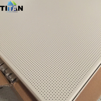 Tuiles de plafond en métal 600X600 Panneaux de faux plafond en aluminium intérieurs de cuisine à Foshan