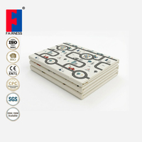 Alfombra de juego para bebés XPE, grande, no tóxica, impermeable, fácil de limpiar, para sala de estar, cuarto de juegos, para pisos de madera.