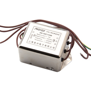 Filtre de puissance triphasé Anzhou AN 10C11HW 10A 440VAC, filtre EMI pour usage industriel - Product Image 1