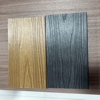 Massive WPC-Terrassendielen Holz-Kunststoff-Verbundplanken Wasserdichter Außenbodenbelag für Terrasse Garten Projektergänzung