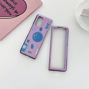 Custodia per Telefono Pieghevole in TPU+PC Antiurto, Colore Puro, con Design Paesaggistico <span class=keywords><strong>Blu</strong></span>-<span class=keywords><strong>Ray</strong></span> per MIXFold - Product Image 2