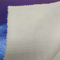 Tissu en cuir PU métallisé brillant 2 voies sans PFAS, 0,70 mm, toucher doux, aspect daim, extensible, simili cuir