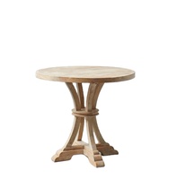 Rustikaler runder Esstisch aus chinesischem recyceltem Holz Wohnzimmer möbel Antiker Altmöbel-Tisch