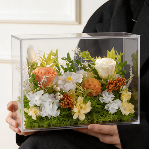 Boîte Cadeau Rose Éternelle en Acrylique – Idéal pour la Saint-Valentin, Anniversaire, ou Déclaration d'Amour pour Petite Amie - Product Image 3